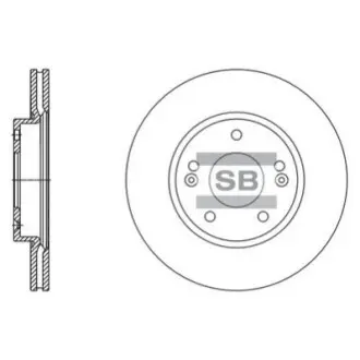 Диск гальмівний Hi-Q (SANGSIN) SD1135 Купити в Україні
