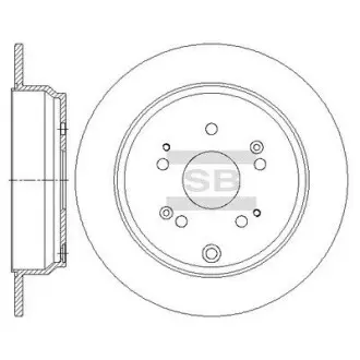 Диск тормозной Hi-Q (SANGSIN) SD4119
