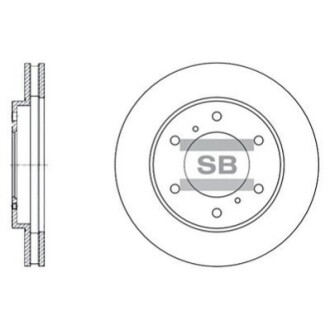 Диск гальмівний Hi-Q (SANGSIN) SD4311