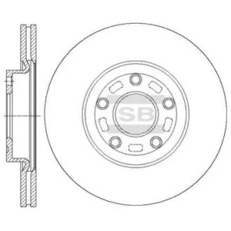 Диск тормозной Hi-Q (SANGSIN) SD4428