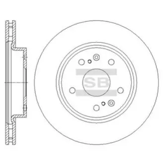Диск тормозной Hi-Q (SANGSIN) SD4810 Купить в Украине