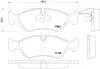 Фото Колодка торм. DAEWOO NEXIA 1.5I 16V, 1.8I 95-97 передн. (пр-во SangSin) Hi-Q (SANGSIN) (SP1078) зображення 1