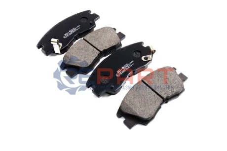 Фото Колодка тормозов. диск. MITSUBISHI PAJERO 2.5, 2.6GL, GLS, 3.0 V6-89 передн. (выр-во SANGSIN) Hi-Q (SANGSIN) (SP1135) изображение 1