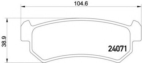 Колодки тормозные дисковые Hi-Q (SANGSIN) SP1160