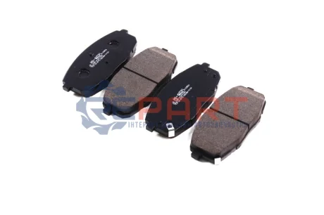 Колодки тормозные дисковые Hi-Q (SANGSIN) SP1162 Купить в Украине