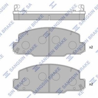 Гальмівні колодки Hi-Q (SANGSIN) SP1450