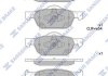 Колодки тормозные дисковые - Hi-Q (SANGSIN) SP1605 (45022TL1G01, 45022TL1G00)