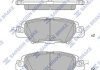 Комплект тормозных колодок из 4 шт. дисков Hi-Q (SANGSIN) SP1860 (фото 1)