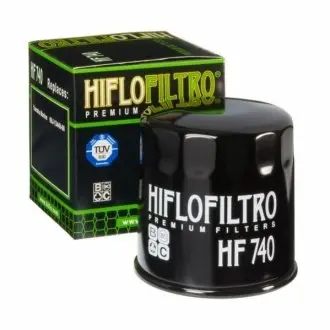 Масляний фільтр (ширина: 80 мм, зовнішній діаметр: 74 мм) HIFLO HF740