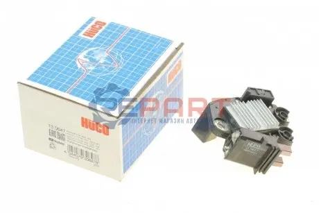 Реле генератора (120/150/180A) Audi Q7/VW Touareg 3.0 V6 TDI 04-10 (HÜCO) HITACHI 130647 Купити в Україні