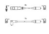 HITACHI VW Проволока зажигания PASSAT 1.6 94-96 134267
