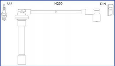 Комплект електропроводки HITACHI 134520 (фото 1)