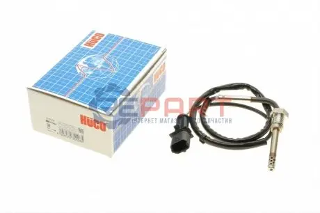 Датчик температуры ОГ Fiat Doblo/Opel Combo 1.6 D/CDTI 10- (HÜCO) HITACHI 135528 Купить в Украине