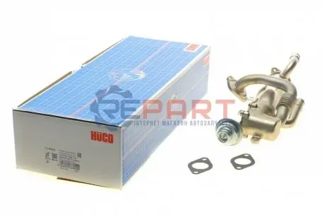 Радіатор рециркуляції ВГ з клапаном EGR Audi A4/A6 2.0D 04-11 (HÜCO) HITACHI 138459 Купити в Україні