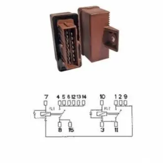 Реле (не більш 60Вт і більш 2А) HOFFER 7240109 Купити в Україні