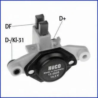 FIAT Регулятор напряжения 14.6V Alfa Romeo,BMW,Ford,DB,Opel,VW HUCO 130520