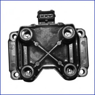 OPEL Катушка зажигания Astra F,Omega B,Vectra A/B 2.0 16V 91- HUCO 138790