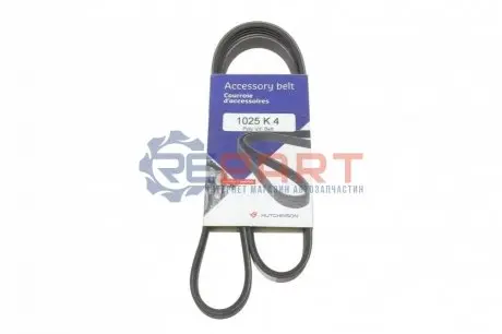Ремень клиновый HUTCHINSON 1025 K 4 Купить в Украине