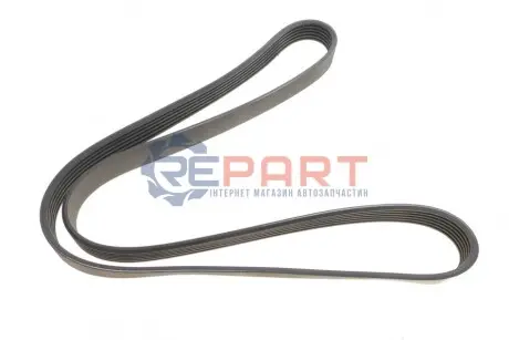 Ремінь генератора Renault Kangoo 1.9dTi/dCi 01- (6PK1212) HUTCHINSON 1212K6 Купити в Україні