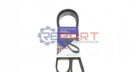 Ремінь генератора Land Rover Freelander 2.5 V6 00-06 HUTCHINSON 1280K6 Купити в Україні