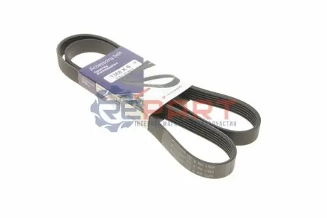 Ремінь генератора Fiat Doblo 1.6D Multijet/Opel Combo 1.6/2.0CDTI 12- (6PK1368) HUTCHINSON 1368K6 Купити в Україні