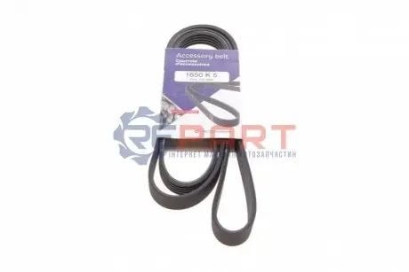 Ремінь генератора Opel Astra K 1.0/1.4 15- HUTCHINSON 1650K5 Купити в Україні