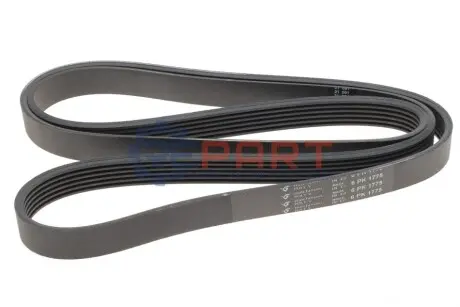 Ремінь генератора MB W202/210 M111/Ford Transit 2.301-06 (6PK1775) HUTCHINSON 1775K6 Купити в Україні