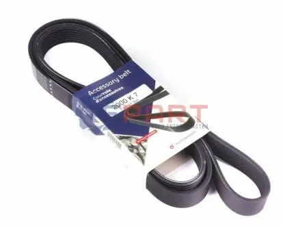 Ремінь генератора Renault Trafic/Opel Vivaro 2.0CDTi 06- (7PK2000) HUTCHINSON 2000K7 Купити в Україні