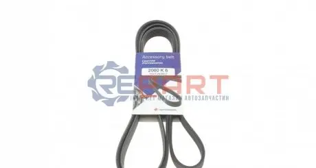 Ремінь генератора MB OM606 -99 (PS) HUTCHINSON 2060K6 Купити в Україні