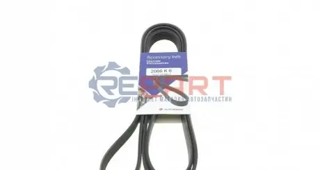 Ремінь генератора Chevrolet Captiva 2.0D 06 HUTCHINSON 2066K6 Купити в Україні
