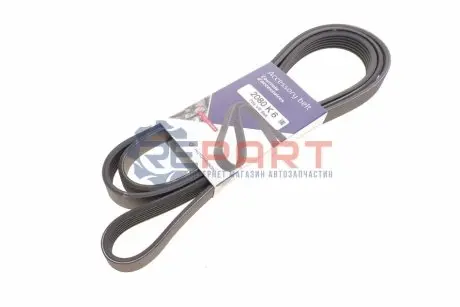 Ремінь генератора MB Vito (W638) 2.2 CDI 96-/ T4 2.4D/2.5TDI (6PK2080) HUTCHINSON 2080K6 Купити в Україні