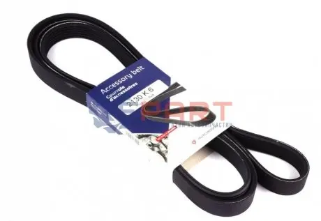 Ремінь генератора VW T4 2.5TDI (+AC) (6PK2130) HUTCHINSON 2130K6 Купити в Україні