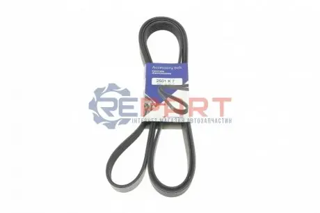 Ремень (поликлиновый) HUTCHINSON 2501K7 Купить в Украине