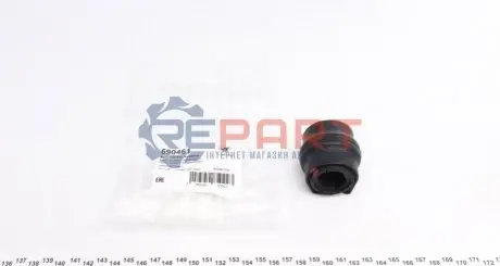 Втулка стабілізатора (переднього) Citroen Berlingo/Peugeot Partner 1.6 HDi 08- (d=24.5mm) HUTCHINSON 590461 Купити в Україні