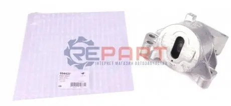 Подушка двигуна (R) Peugeot Bipper 1.3 HDi/Fiat Fiorino 1.3 D 07 HUTCHINSON 594437 Купити в Україні
