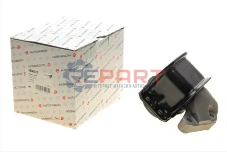 Подушка двигуна (передня) (R) Citroen C4/Peugeot 308 1.6 THP 08-16 HUTCHINSON 594621 Купити в Україні
