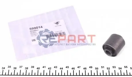 Сайлентблок подушки двигуна (зад.) Citroen Berlingo/Peugeot Partner 08-(10x30x28/38) HUTCHINSON 599014 Купити в Україні