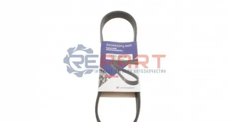 Ремінь генератора Audi A1 14-18/Seat Ibiza/Toledo 15-19/VW Polo 1.4TDI 14- (6PK730) HUTCHINSON 730SK6 Купити в Україні
