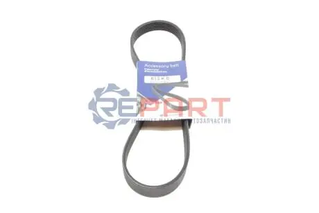 Ремінь генератора Fiat Punto/Stilo 1.9 JTD 99-06 (6PK813) HUTCHINSON 813K6 Купити в Україні