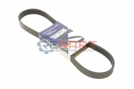 Ремінь генератора Ford Transit 2.0Di/TDCi 00- (-AC) (6PK831) HUTCHINSON 831SK6 Купити в Україні