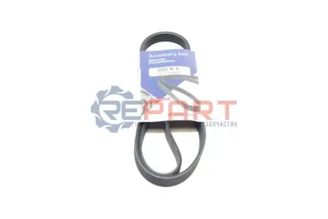 Ремінь генератора Honda Jazz III/Civic IX 1.4 09- (5PK855) HUTCHINSON 855 K 5 Купити в Україні