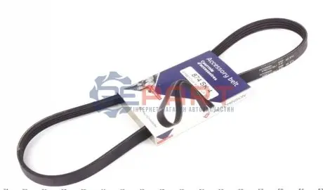 Ремінь генератора Fiat Doblo 1.6 01- (4PK874) HUTCHINSON 874 SK 4 Купити в Україні