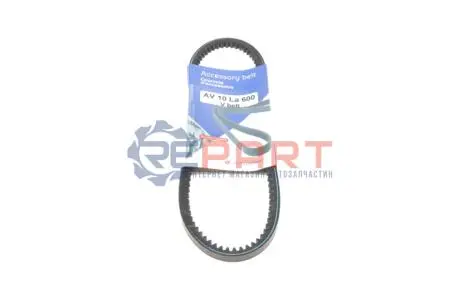 Ремінь генератора Audi 80/100 1.6/2.0D 78-86/Fiat Ducato 2.5D 94-02/Peugeot 505 2.5D 81-93 HUTCHINSON AV 10 LA 600 Купити в Україні