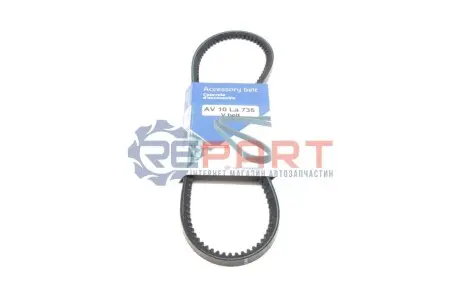 Ремінь генератора VW Golf II/Passat (10x735) HUTCHINSON AV10LA735 Купити в Україні