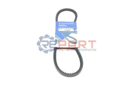 Фото Ремінь генератора VW Caddy/Golf/Passat/Polo 1.4-2.0 91-02/Seat Alhambra/Ibiza 91-10 (11.5x755) HUTCHINSON (AV 11.5 LA 755) зображення 1