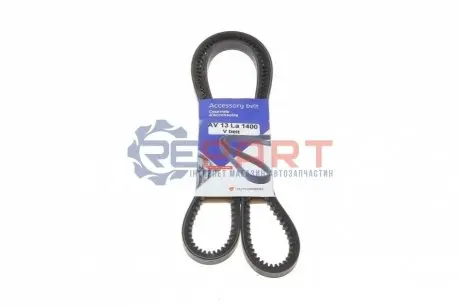 Ремінь генератора Toyota Land Cruiser 4.0 82-89 HUTCHINSON AV13LA1400 Купити в Україні