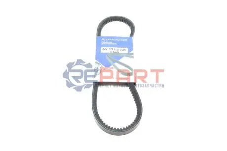 Ремінь генератора Land Rover Defender 2.5TDI 90-98/Renault Espace 2.8V6 91-96 (13x725) HUTCHINSON AV 13 La 725
