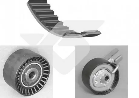 Фото Комплект ГРМ Citroen Berlingo/Peugeot Partner 1.6HDI (137x25) HUTCHINSON (KH190) зображення 1