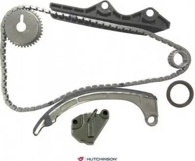 Фото 1 — Комплект ланцюга ГРМ Nissan Micra 1.2/1.4 16V 03-10 HUTCHINSON (KHC005M) Фото Комплект ланцюга ГРМ Nissan Micra 1.2/1.4 16V 03-10 HUTCHINSON (KHC005M) зображення 1