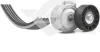 Комплект ременя генератора HUTCHINSON KHV 173